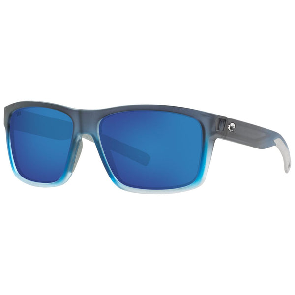 Costa del Mar Slack Tide Sunglasses in Bahama Blue Fade with Blue Mirror 580g lenses
