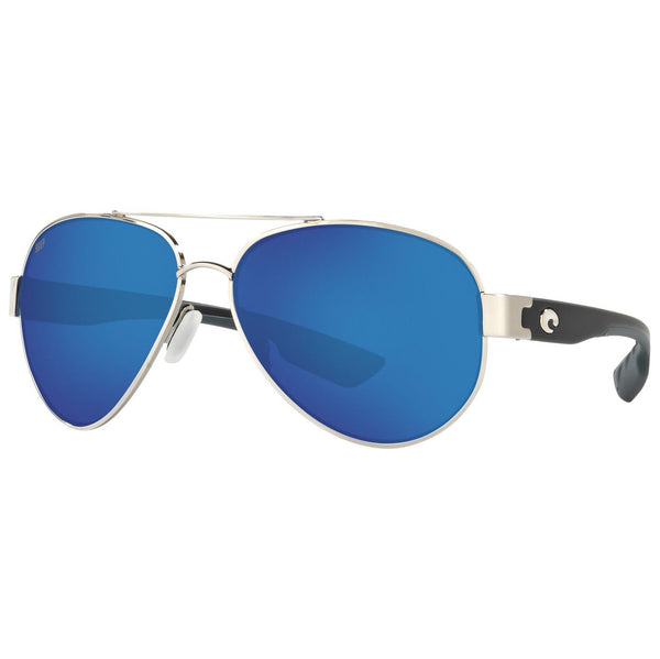 Costa del Mar South Point Sunglasses in Palladium Silver with Blue Mirror 580g lenses