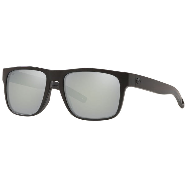 Costa del Mar Spearo Sunglasses in Blackout with Gray Silver Mirror 580g lenses