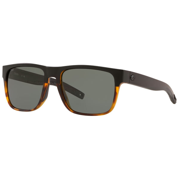 Costa del Mar Spearo Sunglasses in Matte Black with Gray 580g lenses