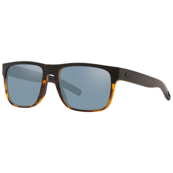 Costa del Mar Spearo Sunglasses in Matte Black with Gray Silver Mirror 580p lenses