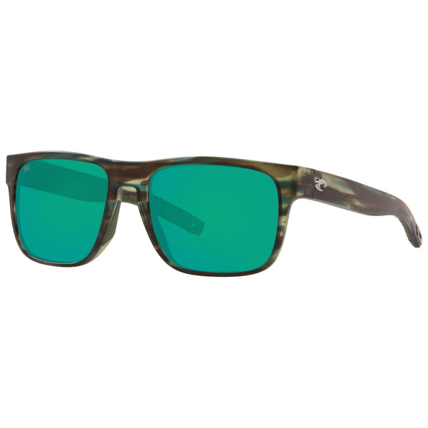 Costa del Mar Spearo Sunglasses in Matte Reef with Green Mirror 580g lenses