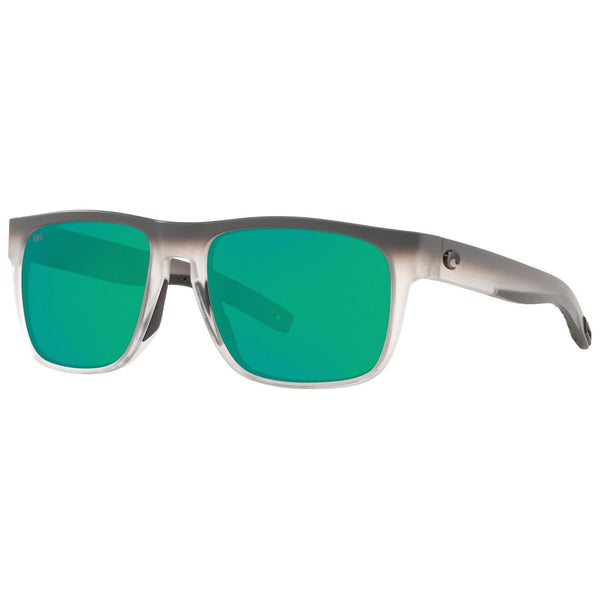 Ocearch Costa del Mar Spearo Sunglasses in Matte Fog Gray with Green Mirror 580g lenses