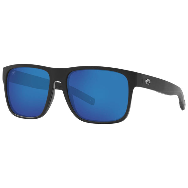 Costa del Mar Spearo XL Sunglasses in Matte Black with Blue Mirror 580g lenses