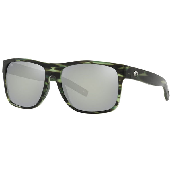 Costa del Mar Spearo XL Sunglasses in Matte Reef with Gray-Silver Mirror 580p lenses