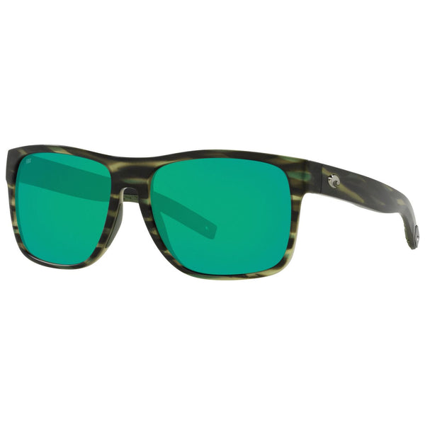 Costa del Mar Spearo XL Sunglasses in Matte Reef with Green Mirror 580p lenses