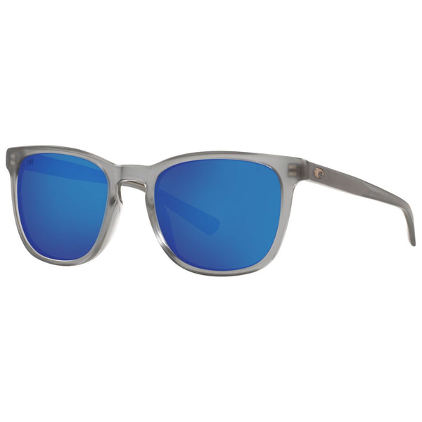 Costa del Mar Sullivan Sunglasses in Matte Gray Crystal with Blue Mirror 580g lenses