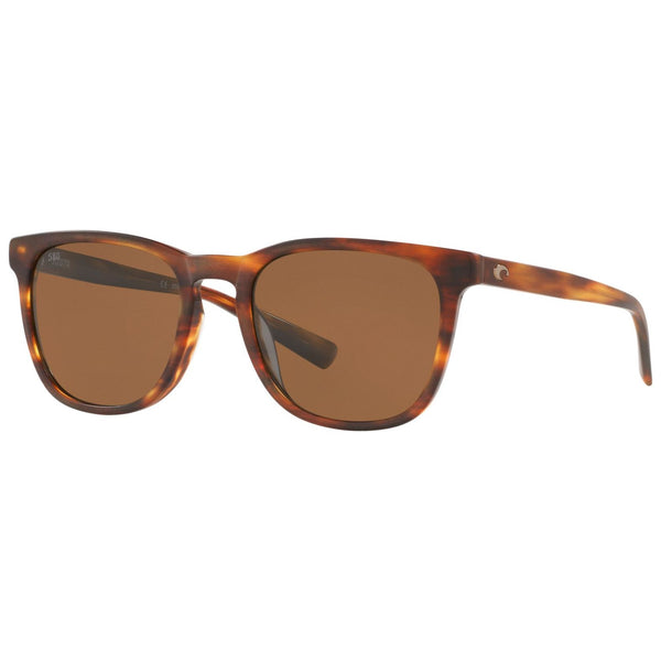 Costa del Mar Sullivan Sunglasses in Matte Tortoiseshell with Copper 580g lenses