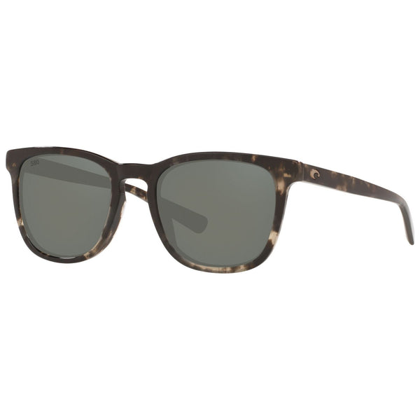 Costa del Mar Sullivan Sunglasses in Shiny Black Kelp with Gray 580g lenses