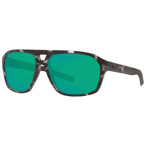 Ocearch Costa del Mar Switchfoot Sunglasses in Matte Tigershark with Green Mirror 580p lenses