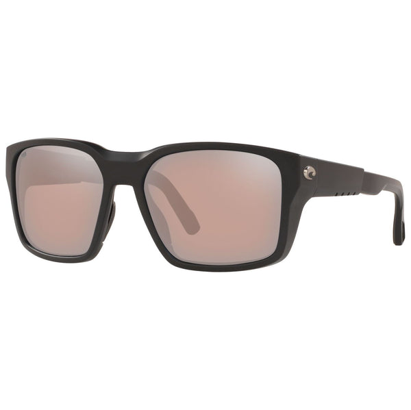 Costa del Mar Tailwalker Sunglasses in Matte Black with Copper-Silver Mirror 580g lenses