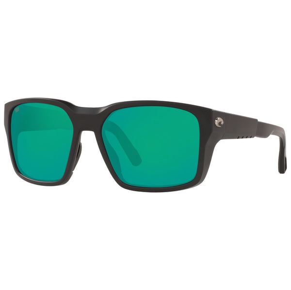 Costa del Mar Tailwalker Sunglasses in Matte Black with Green Mirror 580g lenses