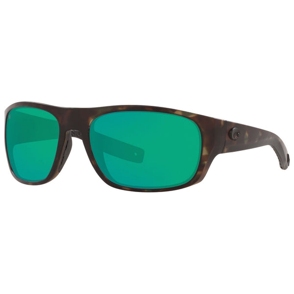 Costa del Mar Tico Sunglasses in Matte Wetlands with Green Mirror 580g lenses