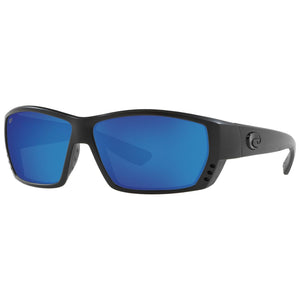 Costa del Mar Tuna Alley Sunglasses in Blackout with Blue Mirror 580p lenses