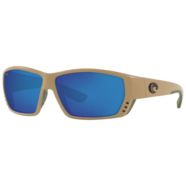 Costa Del Mar Tuna Alley Sunglasses - Blackout/Blue Mirror