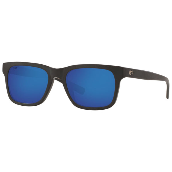 Costa del Mar Tybee Sunglasses in Matte Black with Blue Mirror 580g lenses