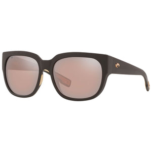 Costa del Mar Waterwoman 2 Sunglasses in Matte Black with Copper Silver Mirror 580g lenses