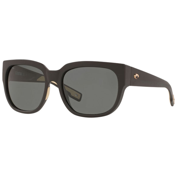 Costa del Mar Waterwoman 2 Sunglasses in Matte Black with Gray 580g lenses
