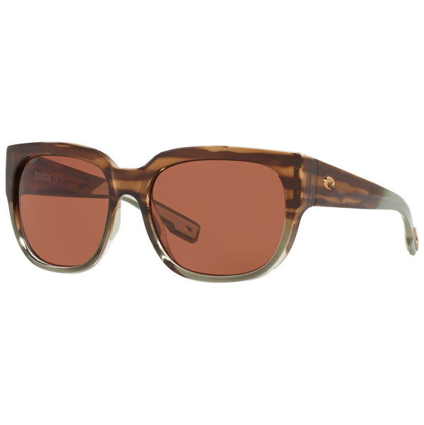 Costa del Mar Waterwoman 2 Sunglasses in Shiny Ocean/Jade with Copper 580p lenses