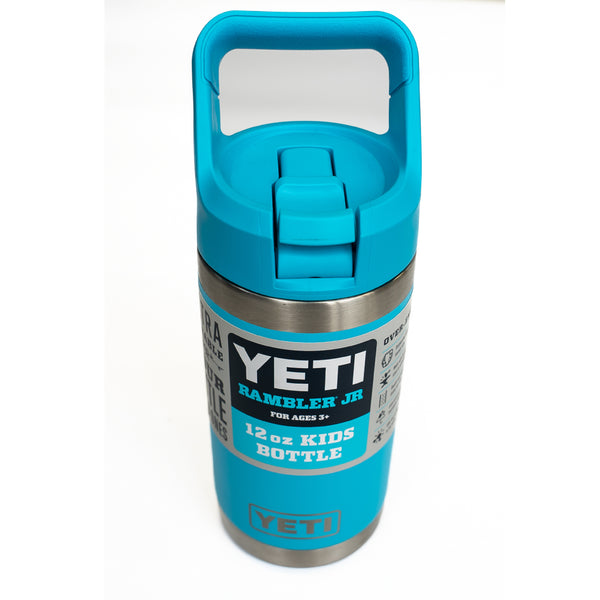 Yeti Rambler Jr Bottle, Kids, Reef Blue, 12 Ounce