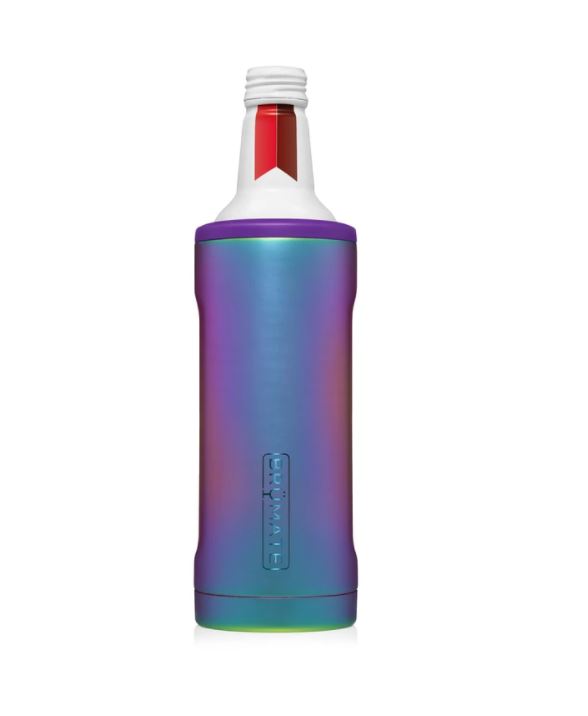BruMate Hopsulator Twist 16oz Bottle Cooler - Aura