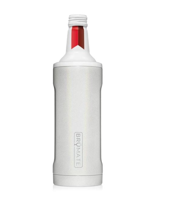 BruMate Hopsulator Twist 16oz Bottle Cooler - White