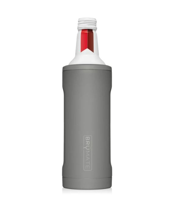 BruMate Hopsulator Twist 16oz Bottle Cooler - Gray